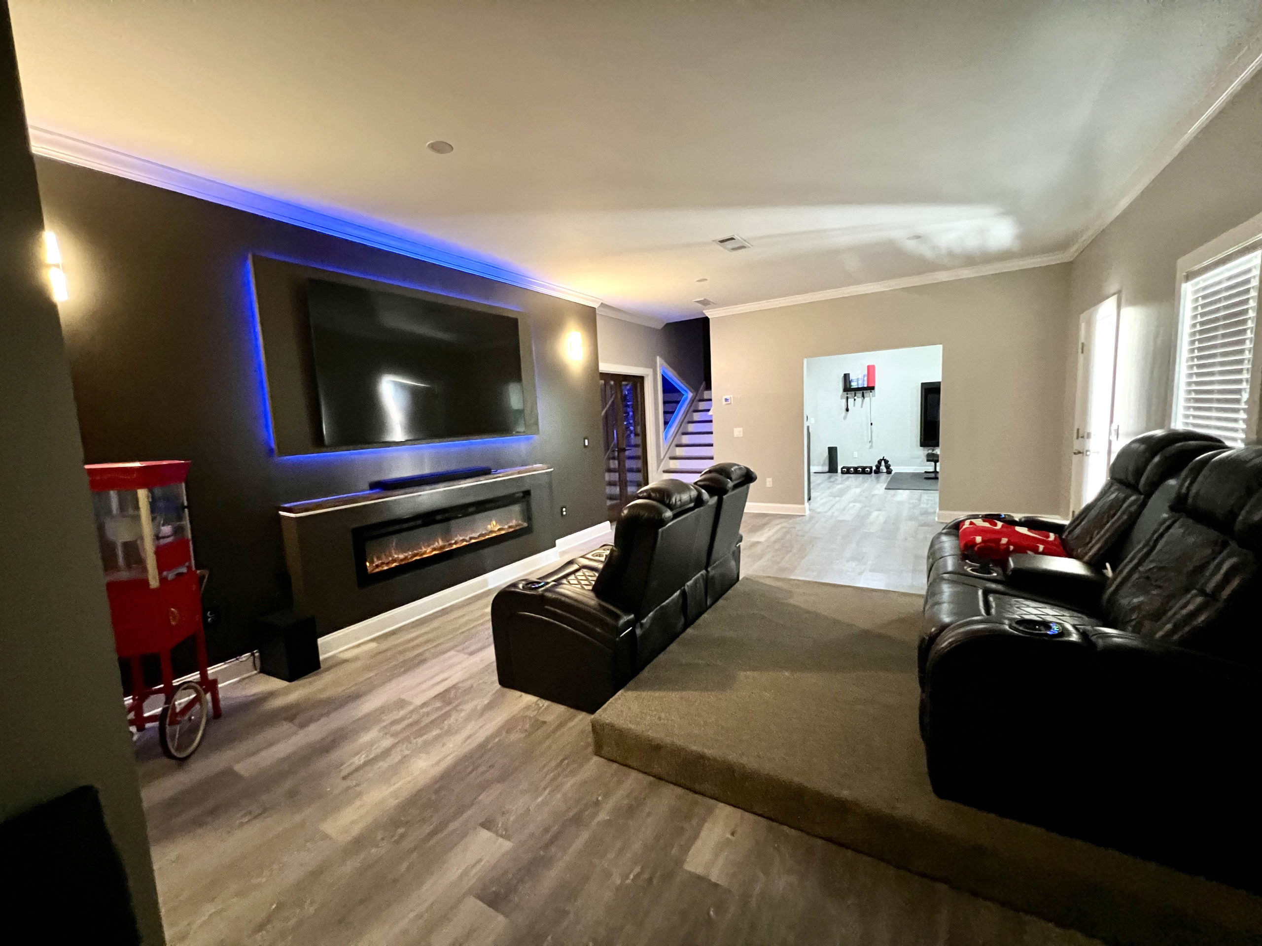 complete home remodel basement
